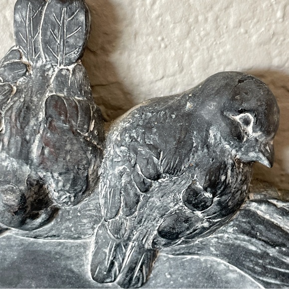 Bird Note Board Chalkboard Wall Decor Home Decoration Blackboard 14”x9 3/4” - Picture 3 of 10